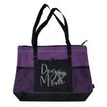 Rhinestone Doggie "Bye-Bye" Bag - Dog Mom